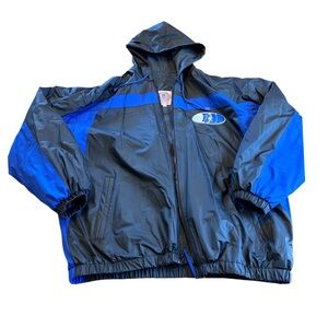 Vintage Duke University Fleece Rain Jacket